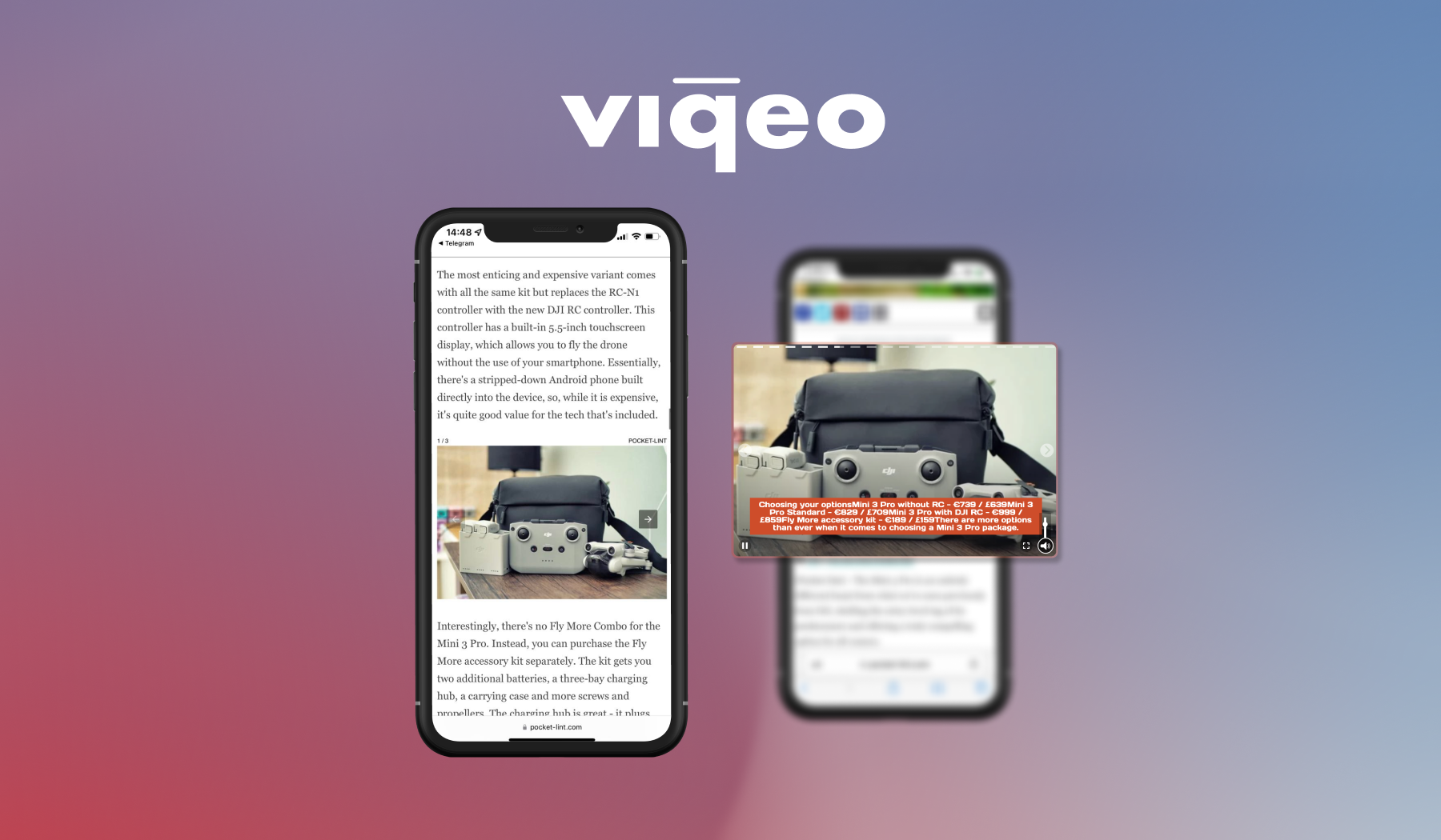 Killer features: Article-to-Video player