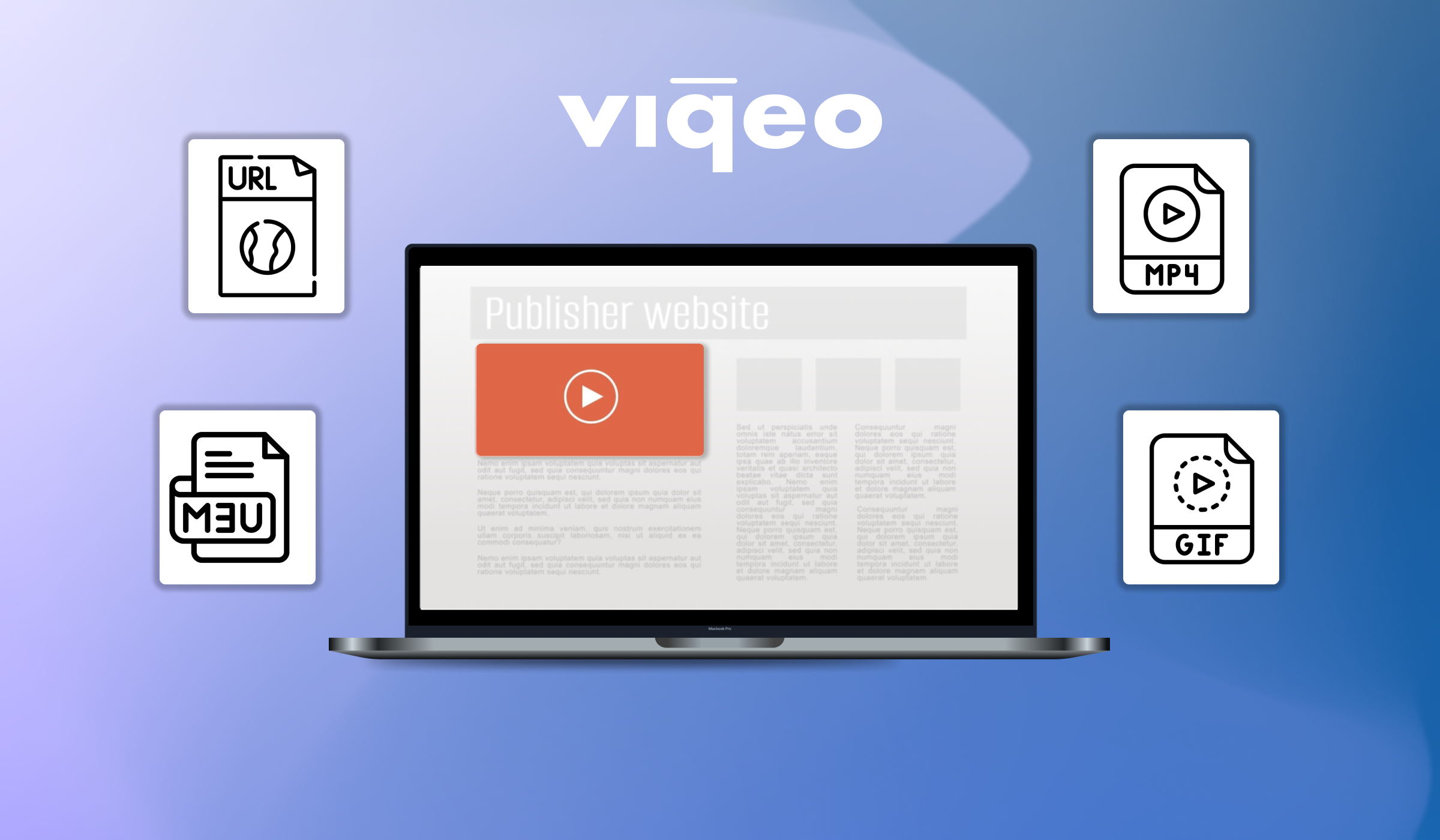 Viqeo external video player