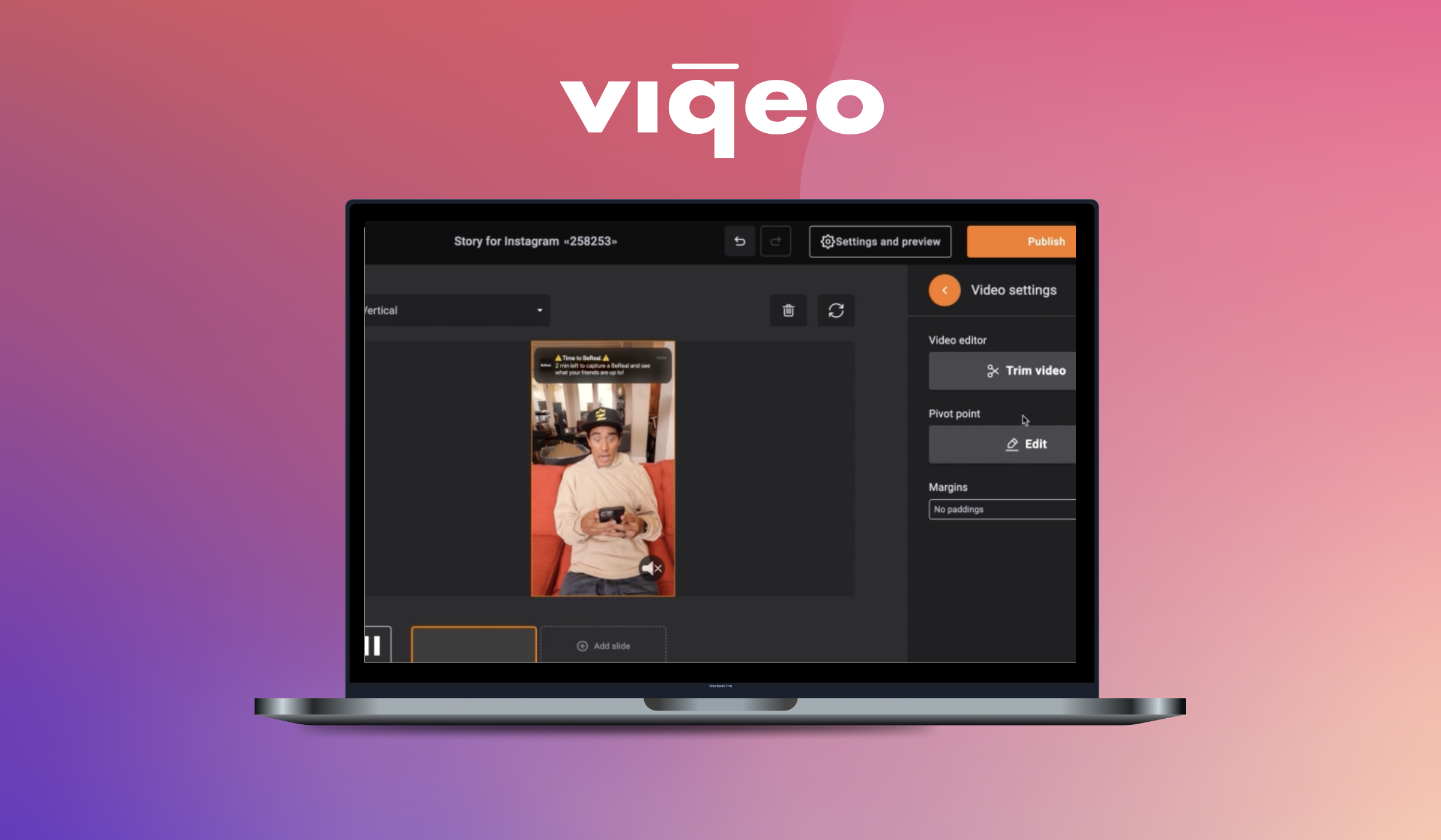 Viqeo Release Notes October ’22: Fewer steps, more speed + reels